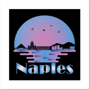 Naples Napoli Italy Skyline Posters and Art